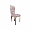 Еврочехол Чехол на стул со спинкой 50 см Орна Лиловый (2 штуки)